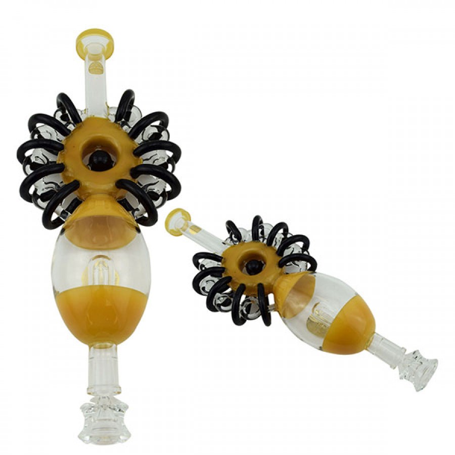 BOUGIE GLASS DONUT SPRINKLE PERC EGG BOWL NECTAR COLLECTOR ...